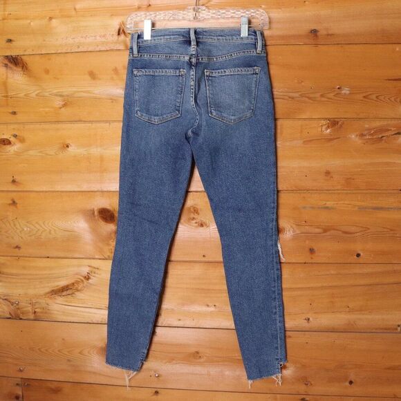 Frame | Le Skinny de Jeanne Ripped Skinny Jeans 25 - Picture 5 of 6